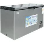 Congélateur coffre 358Litres à vitres coulissantes FIABTEC FTCFQ-358 Classe Éco A+ Gris – Image 2