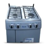 Cuisinière 4foyers Oscar avec porte bouteille à gaz 50×50 automatique – Image 4