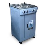 Cuisinière 4foyers Oscar avec porte bouteille à gaz 50×50 automatique