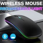Souris Sans Fil Rechargeable,Bluetooth,02 Modes (BT 5.1 + 2.4G Sans Fil) – Image 4