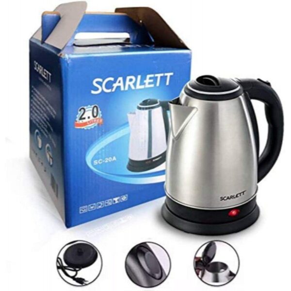 bouilloire scarlett 18l inox