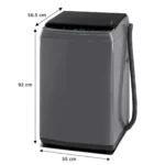 Machine à laver Automatique 8kg MIDEA MA200W80/G TOP-LOAD – Image 5