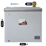 Congélateur Coffre 200Litres INNOVA IN387 Economique A+ Gris
