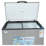 Congélateur coffre 308Litres à vitres coulissantes FIABTEC FTCFQ-308 Classe Éco A+ Gris – Image 3