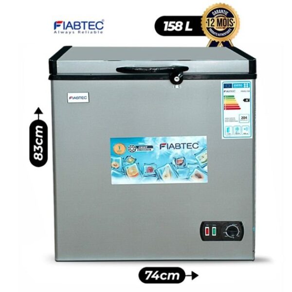 conge lateur coffre fiabtec 158 litres