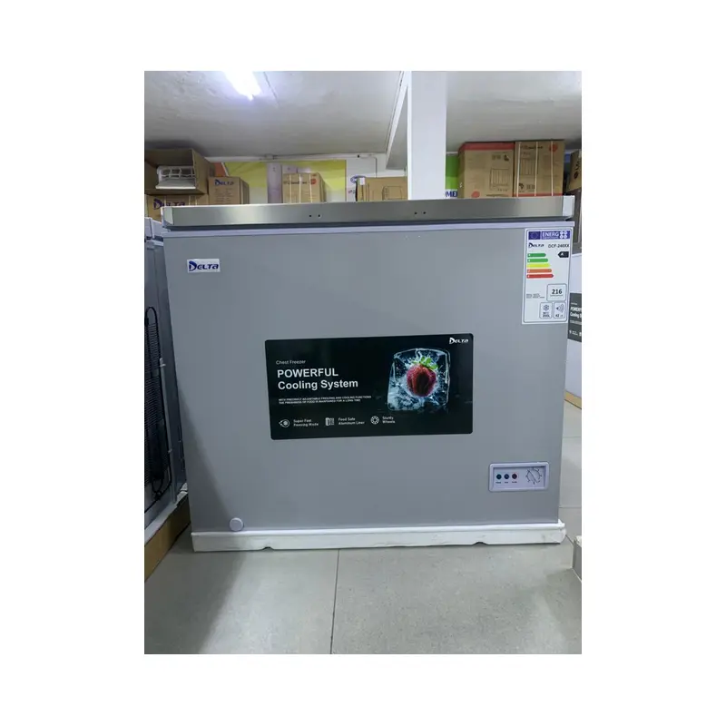 congelateur-coffre-200-litres-dcf-240-xx-delta-classe-energetique-a-silencieux-ecologique-garantie-06-mois.webp Congélateur coffre 200Litres Delta DCF-240 XX – Classe énergétique A+ Silencieux et Écologique – Image 1