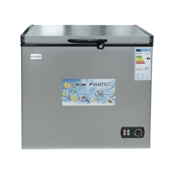 congelateur coffre fiabtec ftcfq 198 198 litres classe eco a gris garantie 06 mois