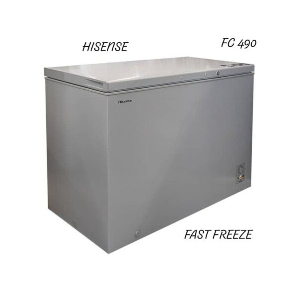 Congélateur coffre 400Litres Hisense FC-490