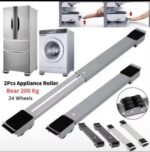 Support roulant extensible et parallèle pour Machine à laver Frigo ou réfrigérateur – Image 4