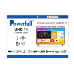 SMART TV Rechargeable POWERFULL 32pouces 4k autonomie 4H et panneau solaire – Image 2