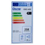 Congélateur Coffre 282Litres OSCAR OSC-400 A+ Gris – Image 6