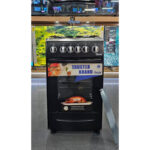 Cuisinière automatique Oscar 50x50 Noir 04foyers double four