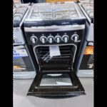 Cuisinière automatique Oscar 50x50 - 4 foyers - Noir + Garantie 06 mois