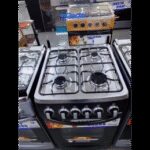 Cuisinière automatique Oscar 50x50 - 4 foyers - Noir + Garantie 06 mois