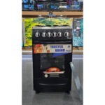 Cuisinière automatique Oscar 50x50 - 4 foyers - Noir + Garantie 06 mois